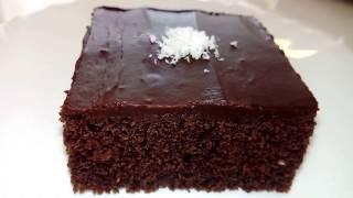 Recette Gâteau au chocolat sans œufs facile rapide [upl. by Ihp]