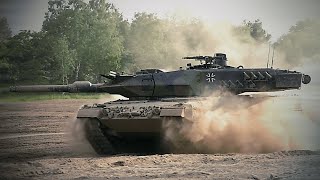 Supercharged  Leopard Main Battle Tank Edit leopard2 edit [upl. by Emolas]