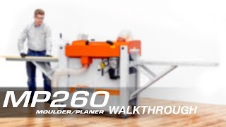 MP260 Foursided PlanerMoulder Walkthrough  WoodMizer [upl. by Airdna]