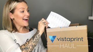 BUILDING YOUR BRAND amp Vistaprint Haul [upl. by Nagaek]