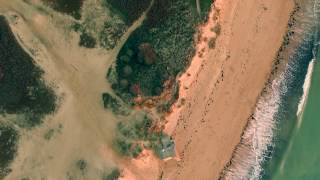 DJI  Plage Saint Pierre Locmariaquer [upl. by Hildick]