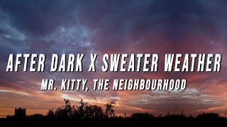 Mr Kitty The Neighbourhood  After Dark X Sweater Weather TikTok Mashup Lyrics [upl. by Ula]