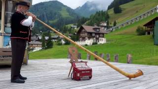 Brahms Alphorn Melody [upl. by Magdau54]