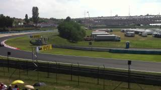 Formula 1 HungaroringHungary 2012 eleven11 turn view general admission [upl. by Anivram]