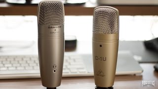 Behringer C1u vs Samson C01u Pro Comparison Versus Series [upl. by Aikemal761]