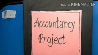 Accountancy Project  Collection of Source Documents and preparation of vouchers Class11th [upl. by Ahsitan]