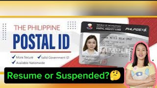 ✅POSTAL ID APPLICATION UPDATES JULY 2024 NAG RESUME NA BA [upl. by Estrin772]