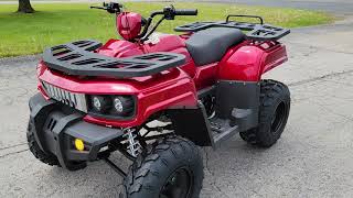 200cc Hummer Extreme Utility ATV Quad Four Wheeler Fully Automatic With Reverse [upl. by Bolte]