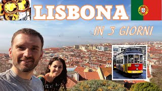 Lisbona  3 giorni alla scoperta della capitale del Portogallo  VLOG 4K [upl. by Chariot]