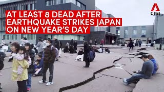 At least 8 dead after 76magnitude earthquake strikes Japan [upl. by Leede754]