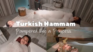 Turkish Hammam in Cappadocia  Turkey Diary [upl. by Yojenitsirk]