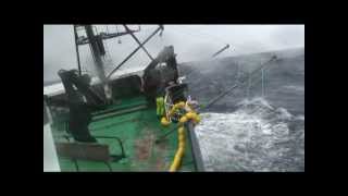 Longlining for Toothfish at Heard Island on Austral Leader II  Winter 2009 [upl. by Aisylla]