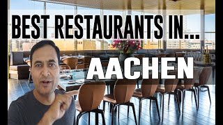 Best Restaurants amp Places to Eat in Aachen Germany [upl. by Sirrad]