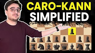 Simple amp Powerful Opening for Black – CaroKann Defense  Best Chess Moves Strategy Traps amp Ideas [upl. by Spracklen]