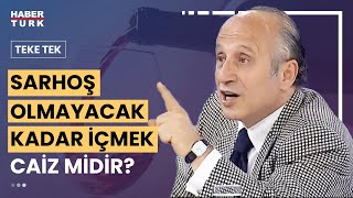 Alkol içmek haram değil mi Yaşar Nuri Öztürk yanıtladı  Teke Tek  7 Haziran 2009 [upl. by Hubing411]