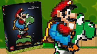 LEGO Super Mario World Mario amp Yoshi Set  First Look [upl. by Dhiren]