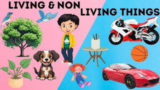 Living Things and NonLiving Things for Kids  Educational video [upl. by Ttenna]