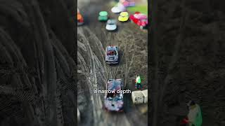 How TiltShift Cameras Create Tiny Worlds 📷🚗 chaosmotorsportsmn [upl. by Santini]