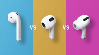 Airpods Comparison Which One Is Right For YOU [upl. by Sivartal]