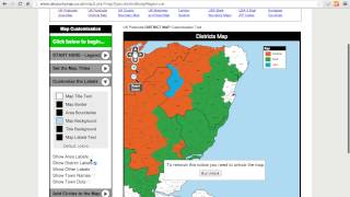 UK Postcode Areas and Districts Map Colouring Tool Tutorial [upl. by Jahncke371]