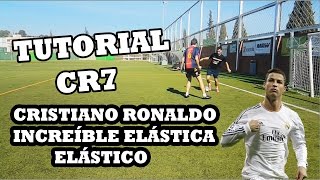 Aprende a hacer la elástica o elástico de Cristiano Ronaldo  Trucos de fútbol de Cristiano Ronaldo [upl. by Ayinat]