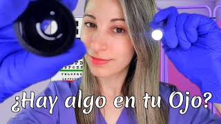 Clínica ASMR  Limpieza Ocular  Dilatación Pupila  Roleplay médico  SusurrosdelSurr [upl. by Loggia367]