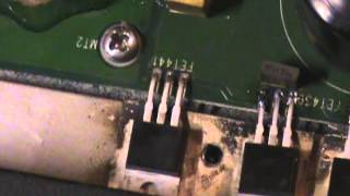 MTX 81000D Amp Mosfet Repair [upl. by Atlante]