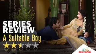 A Suitable Boy Review  Tabu Ishaan Khattar Tanya Maniktala Mira Nair  Netflix [upl. by Edniya]