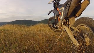 Freeriding the High  KTM 350 Freeride [upl. by Claudy]