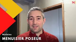 VIDÉO MÉTIER  Menuisier poseur [upl. by Stiruc125]