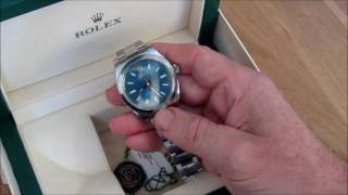 Living with a Rolex Z Blue Milgauss [upl. by Davis]