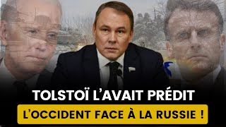 PIOTR TOLSTOÏ AVAIT PRÉVENU  LA RUSSIE NE PLIERA PAS  Ukraine russie [upl. by Mathian]