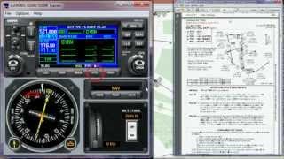 GNS430 RNAV SID and Approach [upl. by Kaslik559]