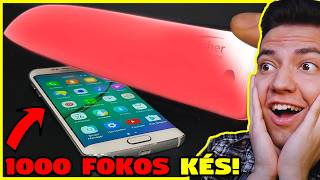 😱🔥 1000 FOKOS KÉS VS TELEFON KIHÍVÁS  ELKÉPESZTŐ KÍSÉRLET  NEM LETT JÓ VÉGE 🔥😱 [upl. by Urd]