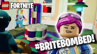 I Got Brite Bombed in LEGO Fortnite legofortnite [upl. by Tita]