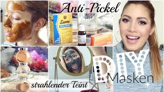 DIY Winter Masken  klärend AntiPickel  funnypilgrim [upl. by Arly]