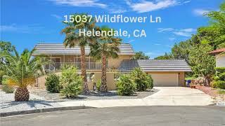 15037 Wildflower Ln Helendale CA 92342  Home For Sale [upl. by Genisia]