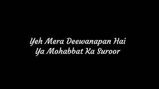 Ye Meera Deewanapan Hai Full Lyrics Song  Susheela Raman   Romantic Song [upl. by Materi]