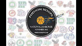 Phenom Hoops HS Showcase Forsyth Country Day vs Oak Hill [upl. by Aerdnac]