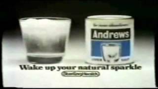 Commercial Advert  Andrews Liver Salts  KEEP FIT WITH ANDREWS  Blue Mink Roger Cook [upl. by Dina]