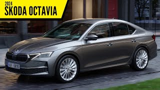 2024 Skoda Octavia  Elegance 10 TSI 110hp  POV Test Drive amp Consumption [upl. by Lerrad]