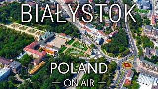 Zielony Białystok z lotu ptaka  Sesja do albumu POLAND ON AIR  Maciej Margas Aleksandra Łogusz 🚁 [upl. by Ahsikym]