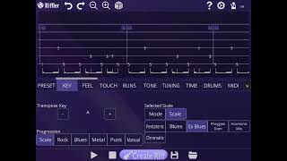 Riffler endless mode Abluesoctave bass [upl. by Hirsch]