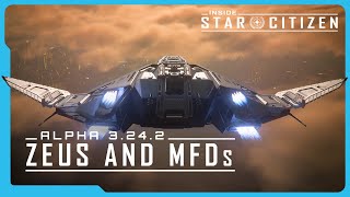 Inside Star Citizen Alpha 3242  Zeus and MFDs [upl. by Gad93]