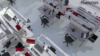 Treston Concept Workstations  Ergonomic and Adaptable [upl. by Ardekal]