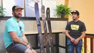 Atomic Skis 100 Comparison Maverick Backland Bentchetler [upl. by Zanahs449]