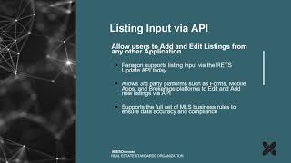 Open MLS Bringing Native Web API to the MLS Platform  RESO Remote [upl. by Montana976]