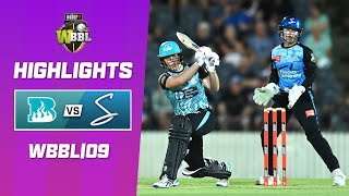 Brisbane Heat v Adelaide Strikers  WBBL09 [upl. by Selwin]