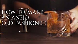 Old Fashioned Cocktail Recipe with Tequila  Patrón Tequila [upl. by Alfonse687]