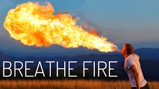 LEARN how to BREATHE FIRE  TUTORIAL [upl. by Noryahs856]